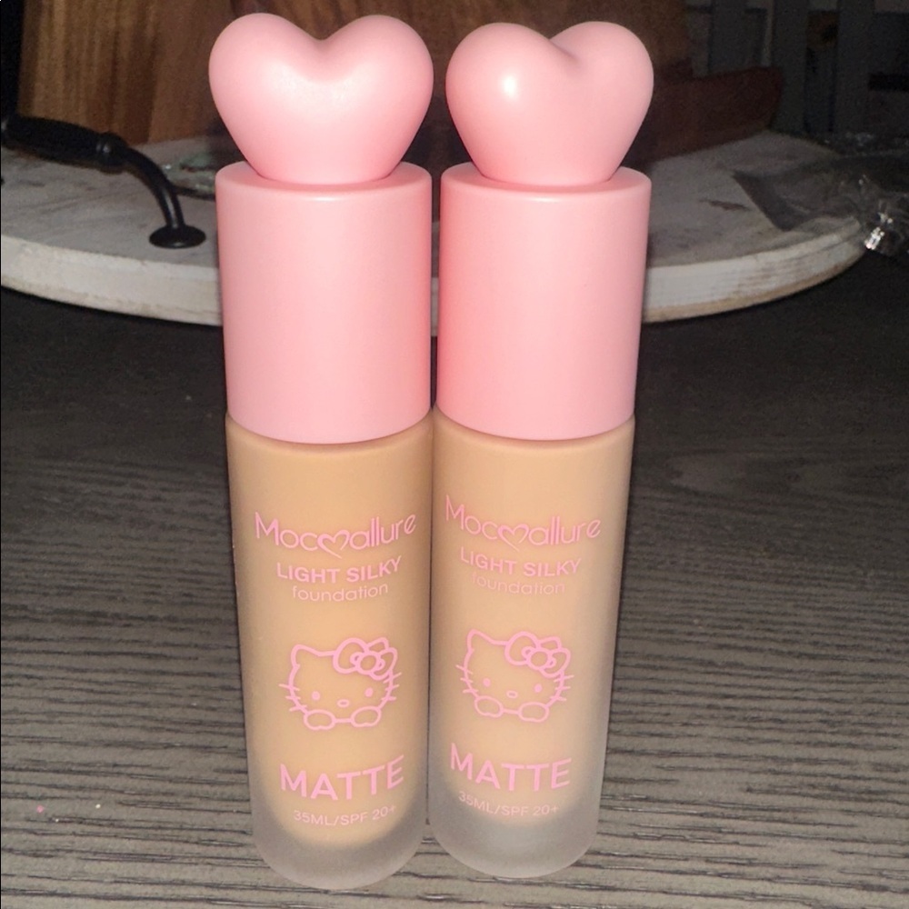 MocoAllure Light Silky Foundation - Brand New - Set of 2